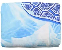 By shayne - Microvezel Strandhanddoek - Lichtgewicht - Extra groot 90x180cm - Dun en snel drogend - Ideaal voor yoga en zwemmen - Perfect voor vakant.