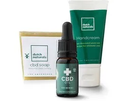 Dutch Natural Healing CBD Proefpakket - CBD Olie Probeerset - Kennismakingspakket - 3 Stuks