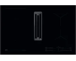 AEG XCB6845AB | Inductie kookplaat met afzuiging | 80 cm