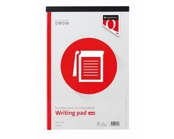 Schrijfblok Quantore A4 gelinieerd - per stuk