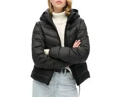 Superdry HOODED FUJI QUILT PADDED JKT Dames Jas - Maat L