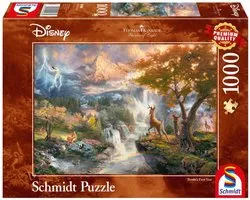 Schmidt Spiele Disney Bambi Contour pour puzzle 1000 pièce(s) Dessins animés