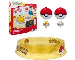 Pokémon - Battle Spinner 2 Pack with Stadium Pikachu, Mew, Poke Ball, & Poke Ball
