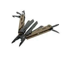 M-Tac Yukon multitool type 13, RVS, Bruin/zwart