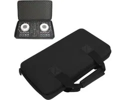 Goshyda DJ-controller Case voor DDJ-FLX4 DDJ-400 DDJ-SB2 DDJ-SB3 DDJ-RB, 2 Kanaal DJ-controller Opslagtas Draagtas met Dempingspons, 50x30x8cm