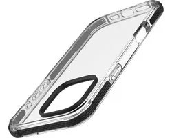 Cellularline Ultra Beschermend Hoesje - Geschikt voor iPhone 16 Pro Max - IDS Technologie & Microban & Shockproof - Transparant