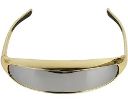 Protective Glasses One-piece Mirror Welding Goggles Portable Anti- Fog Protective Glasses Uv Protective Goggles for Welders-goud