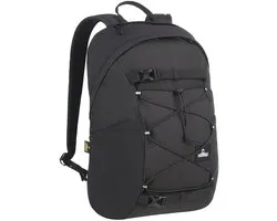 NOMAD® Torcal 16 liter Rugzak | Zwart | Compacte Dagrugzak School & Werk | Laptop Rugtas 15,6 inch | 100% Gerecycled Ripstop | Lichtgewicht & Georganiseerd