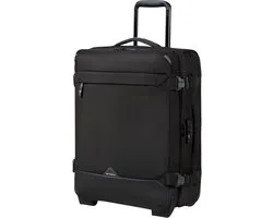 Samsonite Reistas/Backpack - Roadseeker DF/whls 55cm + rugzak - deep black - 50 l