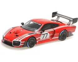 Porsche 935/19 #77 Red/White Stripes 2019 - 1:18 - Minichamps