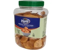 Manji - Masala Tapioca Chips - Snack - 3x 150 g
