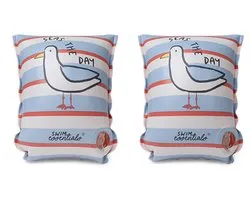 Swim Essentials - Zwembandjes meeuw - Zwemvleugels - Gestreept - 0-15 kg - 0-2 jaar - PVC - Multicolor