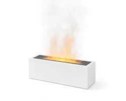 Diffuser - Aroma Difussers - Vlameffect - Geurverspreider - Luchtbevochtiger - Aromatherapie - Led lamp - kleuren - Verstuiver etherische olie - Vernevelaar - 200ml Slaapkamer- Kantoormeubel