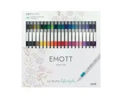 Uni-ball Emott - Mitsubishi Pencil - Fineliners Set 40 stuks