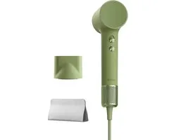 Laifen Mini Sèche-Cheveux Haute Vitesse - Vert - Sèche-cheveux avec technologie ionique - 3 réglages de chaleur