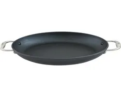 Point-Virgule Pan-à-moi Vispan - Ovaal - Gietijzer - Excalibur coating - 38x26cm