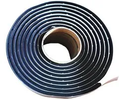 QOKLIYUI Cordon d'étanchéité pour réparation de phares, ruban d'étanchéité en butyle, installation rapide, imperméable, adapté aux voitures, rénovation décorative de phares, fenêtres, portes, pare-brise, Noir, 6 mm
