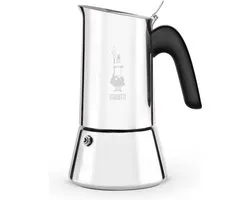 Bialetti Venus Percolator 6 Kops – Espresso Maker – RVS – Inductie Geschikt – Italiaanse Koffiezetter