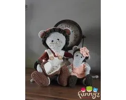 Haakpakket Funny Mouse set Oma leest voor