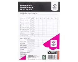 Bloc de score Yahtzee de Longfield Games - 100 feuilles