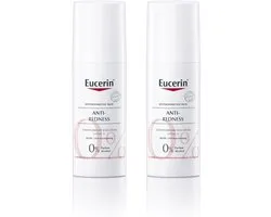 Eucerin AntiREDNESS Corrigerende Crème - Rosacea Crème - Roodheid Gezichtscrème - 50 ml - Voordeelverpakking - Bundel van 2