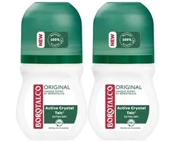 Borotalco Deodorant Roller 2 x 50 ml