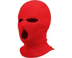 Scoby - Cagoule - Masque facial - Cagoule moto - Face Mask - Taille unique - Rouge