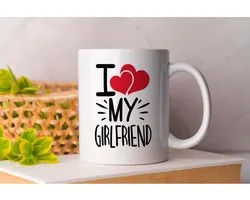 Mok I Love My Girlfriend - Gift - Cadeau - CouplesGoals - TogetherForever - HappilyEverAfter - LoveWins - SamenGelukkig - EeuwigeLiefde - LiefdeVoorAltijd - MijnSchat