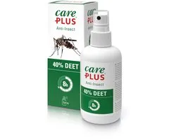 Care Plus Anti Insect Spray 40% Deet - 2 x 200 ml - Voordeelverpakking