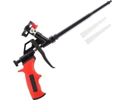 Foam Gun Pu Expanding Foaming Gun Upgrade Kitpistool - Heavy Duty Spray Foam Gun - Metalen Body Bedekt met PTFE - Geschikt voor breien Vullen Afdichten - Thuis&Kantoor Gebruik