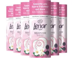 Lenor Light Booster de parfum pour votre lessive – Fleur de soie et pivoine – Pack économique 6 x 235 g