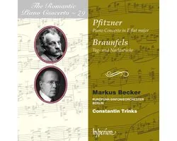 Markus Becker, Rundfunk-Sinfonieorchester Berlin, Constantin Trinks - Pfitzner: Piano Concerto in E flat major, Tag- und Nachtstücke (CD)