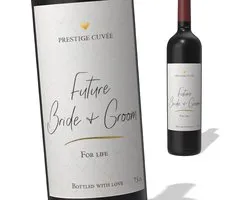 FunFest - Wine Label - Future Mr & Mrs - Grand Cru Style (Note: Text in ENGLISH) - ShopVlot