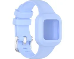 By Qubix Siliconen uni - Bleu pastel - Garmin Vivofit Junior 3
