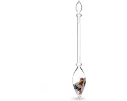 VitaJuwel Five Elements - Glas - Edelsteen - Amethist – chalcedoon – versteend hout - rozenkwarts - oceaan jaspis
