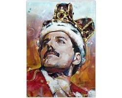 Freddie Mercury Queen - Canvasdoek - 50 x 70 cm