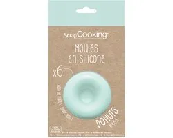 ScrapCooking Siliconen Bakvorm Donuts set/6