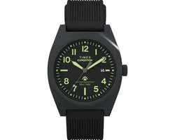 Timex Expedition North Capstone TW2Y18100 Horloge - Siliconen - Zwart - Ø 39 mm