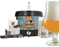 KINGDOM Bierbrouwpakket - 5 L Sterk Blond - thuisbrouwen – Vaderdag cadeau