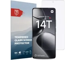 Rosso Screen Protector Geschikt voor Xiaomi 14T / 14T Pro | 9H Tempered Glass | Glasplaatje | Beschermlaag | Beschermglas | 9H Hardheid