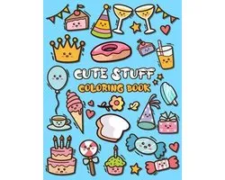 Cute Stuff Coloring Book