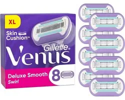 Gillette Venus Extra Smooth Swirl Scheermesjes Voor Vrouwen - 8 Navulmesjes