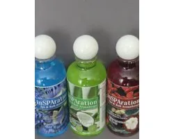 Set de parfums pour jacuzzi - passion - coco-citron vert verveine - mangoustan & goji - 3 x 265 ml - insparation - parfum agréable pour bain à remous - jacuzzi - spa