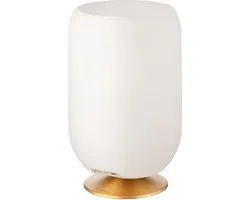 Kooduu Atmos - Wijnkoeler - Bluetooth Speaker - LED Lamp - Bronskleurig - 35 cm - Dimbaar - Tafellamp - Oplaadbaar- Party Speaker - Speakerlamp