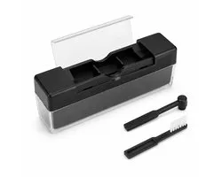 Brosse pour disques de haute qualité - Brosse LP et Vinyle - Kit de nettoyage LP - Brosse de nettoyage - Brosse à disques antistatique - Antistatique