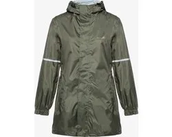 Mountain Peak dames regenparka groen - Maat XL - Met capuchon - Ritssluiting
