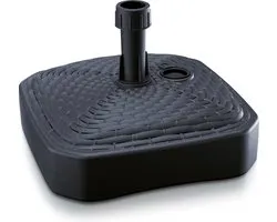 Prosperplast Parasolvoet - vierkant - rotan - antraciet - 12L
