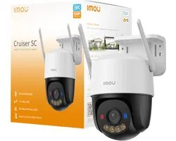 IMOU Cruiser SC 3K 5MP WiFi Beveiligingscamera voor Buiten – Draaibaar – AI Persoonsdetectie – Kleur Nachtzicht