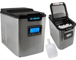 Malatec Ice Maker - IJsblokjesmachine - IJsblokjes - IJsmachine - IJsblokjesmaker - Ice cube maker - IJsklontjes - IJsklontjes maker - Draagbare elektrische ijs machine