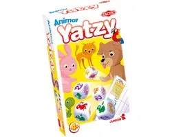 Tactic Dieren Yatzy – Bordspel – Compacte Editie – Dobbelspel voor Jong en Oud – Vanaf 4 Jaar – 2 of Meer Spelers